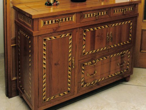 cómoda de madera